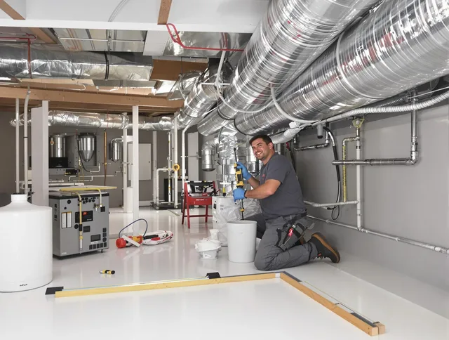 Professional duct sealing service by Rehoboth Air Duct Cleaning in Rehoboth