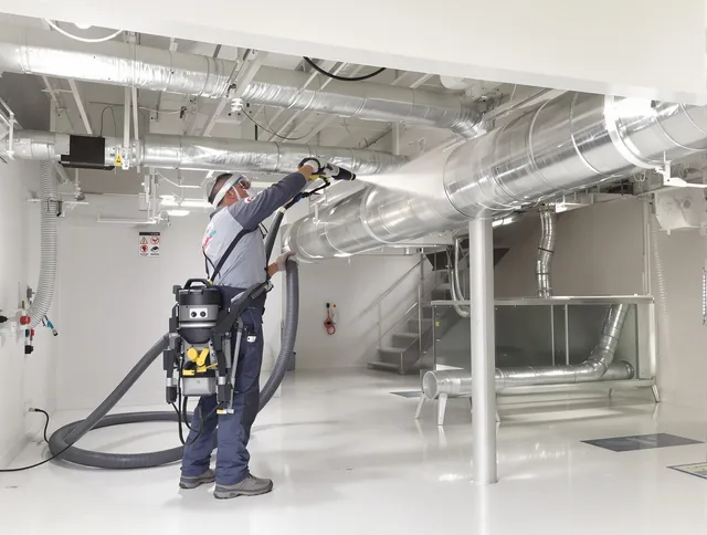 Professional central duct cleaning by Rehoboth Air Duct Cleaning in Rehoboth