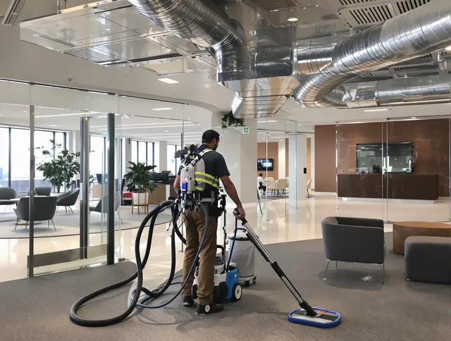Commercial duct cleaning service by Rehoboth Air Duct Cleaning in Rehoboth
