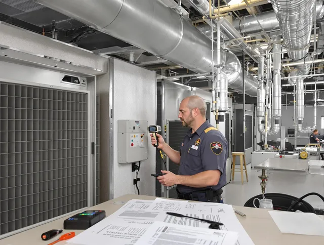 Professional filter system inspection by Rehoboth Air Duct Cleaning in Rehoboth